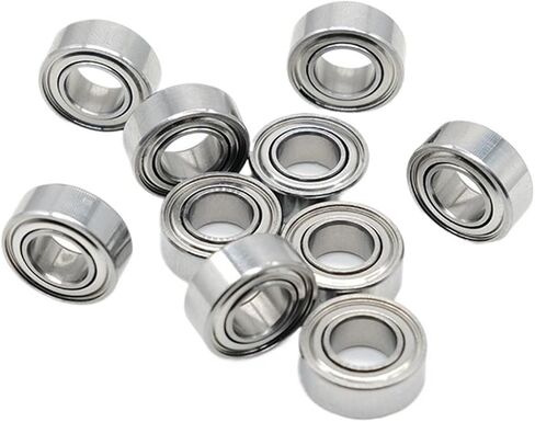 10Pcs Electric Nail Drill Machine Bearing R188ZZ 6.35X12.7X4.76 mm ABEC-9 Ball Bearings in Saudi Arabia