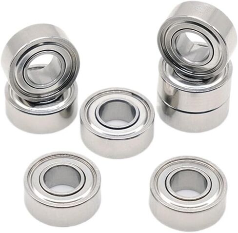 10Pcs Electric Nail Drill Machine Bearing R188ZZ 6.35X12.7X4.76 mm ABEC-9 Ball Bearings in Saudi Arabia