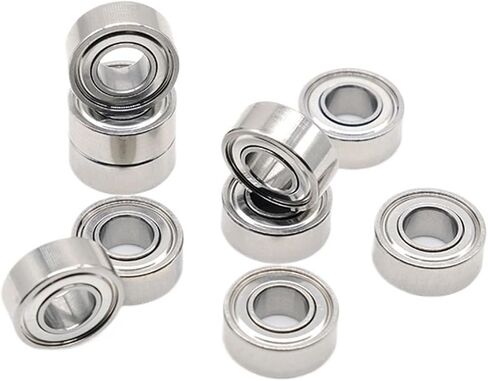 10Pcs Electric Nail Drill Machine Bearing R188ZZ 6.35X12.7X4.76 mm ABEC-9 Ball Bearings in Saudi Arabia