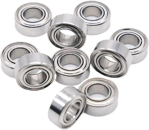 10Pcs Electric Nail Drill Machine Bearing R188ZZ 6.35X12.7X4.76 mm ABEC-9 Ball Bearings in Saudi Arabia
