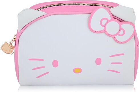 Disney Stitch Makeup Bag for Women | Lilo and Stitch PU Leather Travel Toiletry Bag for Women | Make Up Travel Bag Cosmetic Bag Makeup Pouch in Saudi Arabia