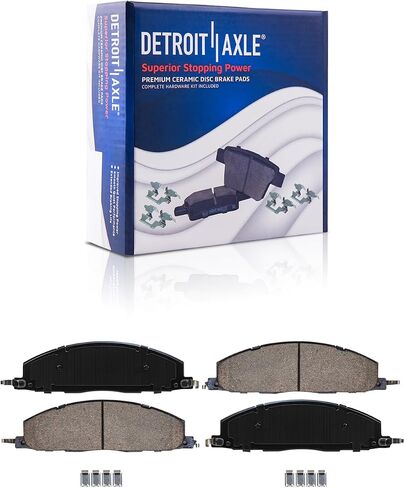 Detroit Axle - مجموعة الفرامل لعام 2009 2010 2011-2018 دودج رام 2500 3500 دوارات الفرامل 2012 2013 2014 2015 2016 منصات الفرامل السيراميك الاستبدال الأمامي والخلفي: 14.17 بوصة أمامي و 14.09 بوصة الدوار الخلفي in Saudi Arabia