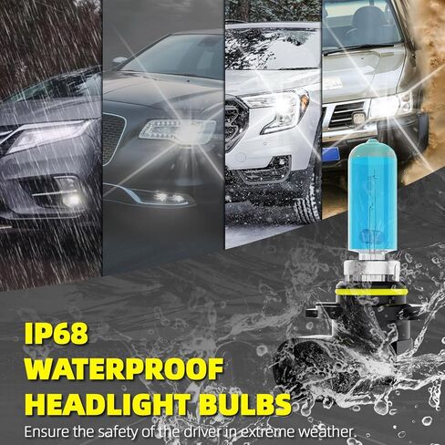 مصابيح المصابيح الأمامية تتناسب مع GMC Savana 3500 1996-2018 ، 9005 9006 Combo Low Low Low ، Super Bright 5500k Light Light Halogen Light Halogen in Saudi Arabia
