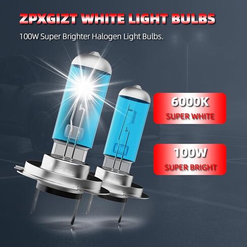 Fog Light Bulbs Fit For Hyundai Santa Fe 2002-2012,881 High Performance Fog Lights Halogen Light Bulb, 6000K White Light, Pack of 2 in Kuwait