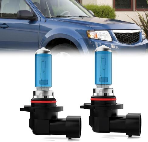 مصابيح المصابيح الأمامية متوافقة مع Mazda Tribute 2001-2006 ، 9003 مصباح أمامي مرتفع Low Low Low Light Light ، Super Bright 6000k أبيض ، قابس ولعب ، حزمة 2 in Kuwait