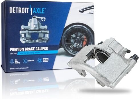 Detroit Axle - Front Right Brake Caliper for Dodge Ram 1500 Chevy GMC Yukon Tahoe C1500 C2500 K1500 K2500 Express Savana 1500 Escalade DeVille Disc Brake Caliper Passenger Side Replacement in Saudi Arabia