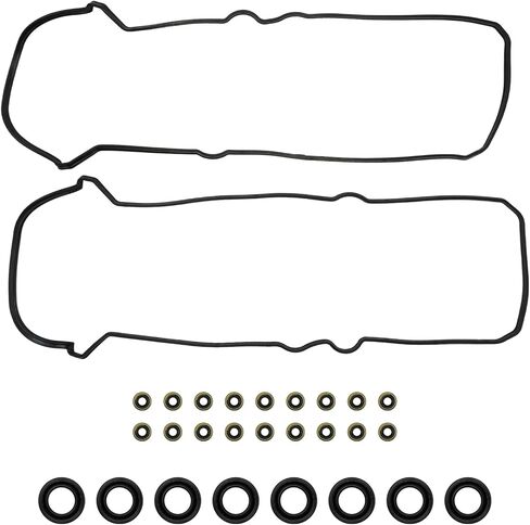 Torchbeam VS50592R Valve Cover Gasket Set Compatible with Tundra 2000-2009, Sequoia 2001-2009, 4Runner/GX470 2003-2009, LS430, SC430, C-ruiser/LX470 1998-07, LS400/GS400/SC400 1998-2000, OE,VS25180 in Saudi Arabia