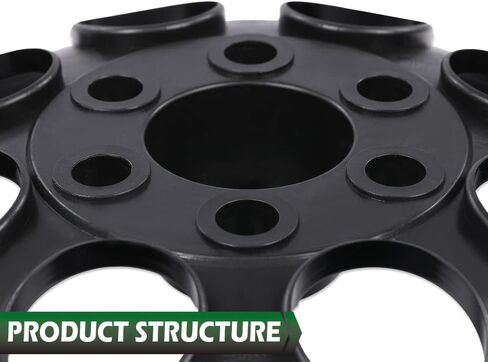 Grand Orange 10 "Cover Cover Cover Cover Caps متوافق مع Ezgo Club Car و Yamaha Golf Cart Hubcaps مجموعة من 4 in Kuwait