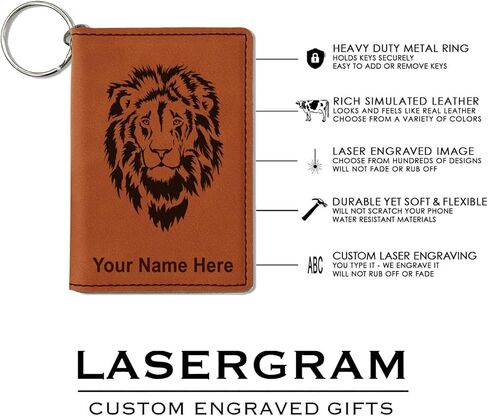 LaserGram ID Holder Wallet, EMT Emergency Medical Technician, Personalized Engraving Included (Dark Brown) in Kuwait