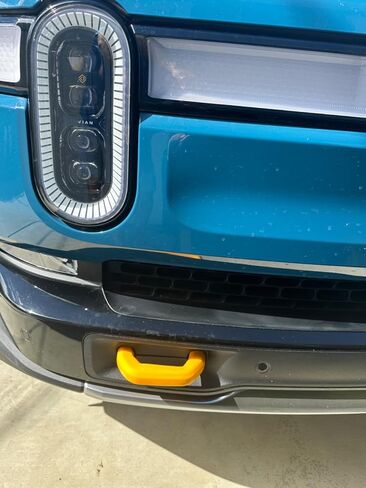 Silicone Tow Hook Covers Protector Against Scratches for Rivian R1T R1S Cosmetic Decal Accessories Scratch-Resistant Anti-Scratch Scratch-Proof in Saudi Arabia
