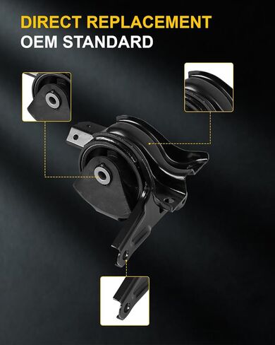 OCPTY Engine Motor and Transmission Mount Kit Compatible for Hyundai Sonata 2006 2007 2008 2009 2010 2.4L, Automatic Transmission, 3-PC Set, Replace # 218303K000, 218303K100 in Saudi Arabia