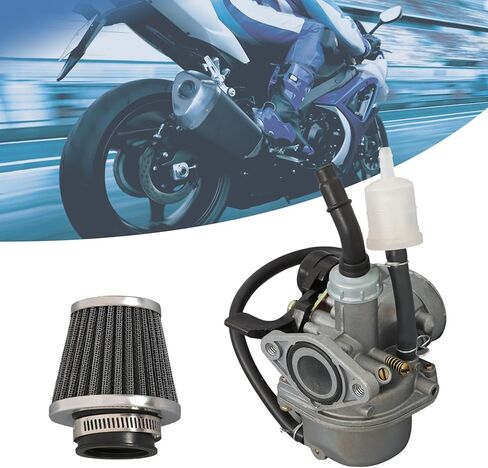 PZ19 Carburetor with 35mm Air Filter Replacemenet for 50cc 70cc 90cc 110cc 125cc ATV Dirt Bike and Go Kart Horizontal Engine in Saudi Arabia