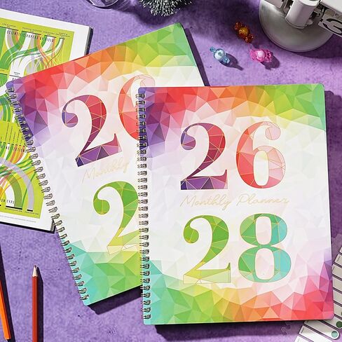 2025-2028 مخطط شهري - 3 سنوات مخطط شهري 2025-2028 ، يوليو 2025 - يونيو 2028 ، التقويم الشهري 9 × 11 ، 36 شهرًا مع علامات تبويب ملونة وجيب داخلي in Kuwait