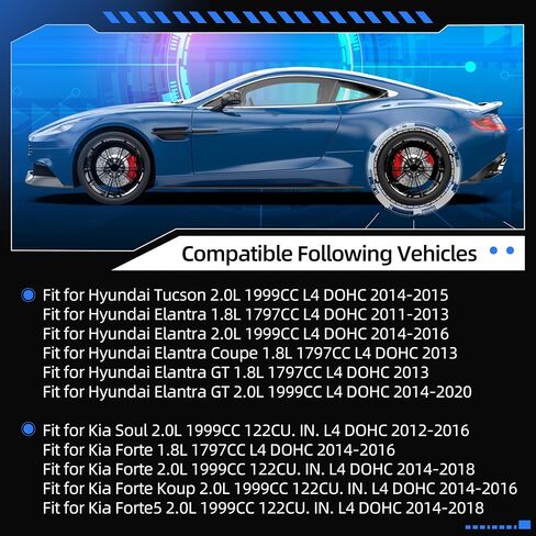 Cylinder Engine Head Gasket Set CPW13795 Fit for Hyundai Elantra Coupe GT 2011-2020, for Tucson 14-15, Fit for Kia Forte Forte5 2014-2018, Fit for Kia Soul 12-16, 1.8L/2.0L L4, OE HGS193 HS26561PT in Saudi Arabia