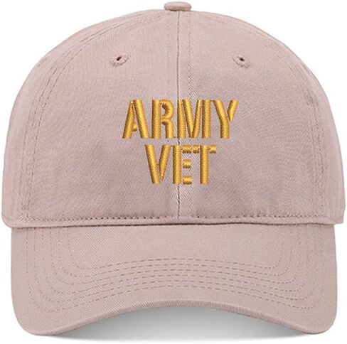 Baseball Caps for Men & Women US Army Veteran Military Embroidered Adjustable Washed Cotton Strapback Hats in Saudi Arabia