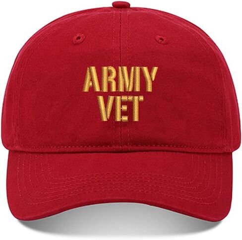 Baseball Caps for Men & Women US Army Veteran Military Embroidered Adjustable Washed Cotton Strapback Hats in Saudi Arabia
