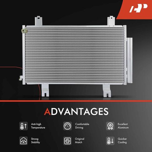 A-Premium Air Conditioning A/C Condenser Compatible with Honda HR-V HRV 2023 2.0L, Replace# 801003W0A01 in Saudi Arabia
