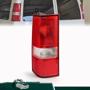 Tail Light Assembly Compatible with 2003-2014 Chevy Express 1500 & GMC Savana 1500, 2003-2023 Chevy Express 2500/3500 & GMC Savana 2500/3500, Halogen Rear Brake Lamps(Right Passenger Side) in Saudi Arabia