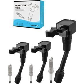 مجموعة من 3 UF736 Ignition Coil Pack و Iridium Sparks For Ford EcoSport 1.0L 1.5L 2018-2021 ، Focus 1.0L 2015-2018 ، Fiesta 1.0L 2014-2017 ، استبدل # CM5Z12029B CM5Z12029C C949 GN10635 COP637 in Saudi Arabia