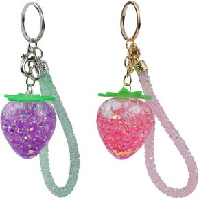 VI-FA 2PCS مفاتيح المفاتيح السائل إكسسوارات حقيبة الكتب للنساء والبنات in Kuwait