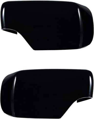 Left&Right Side Door Rearview Mirror Cover Cap For E46 323i 325i 328i 330i 525i 528i 530i 540i 1998-2005 in Saudi Arabia