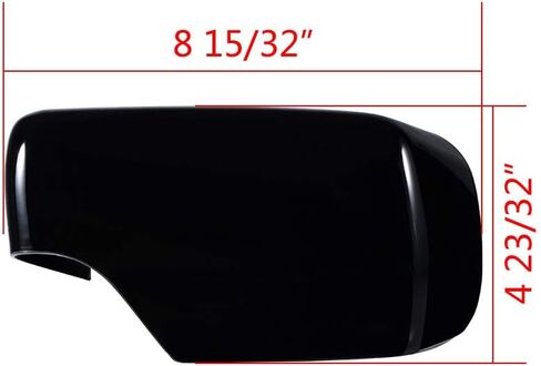 Left&Right Side Door Rearview Mirror Cover Cap For E46 323i 325i 328i 330i 525i 528i 530i 540i 1998-2005 in Saudi Arabia