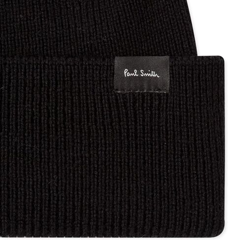 PS Paul Smith Men's Classic Beanie, Gloves and 'Signature Stripe' Scarf Gift Set, Black in Saudi Arabia