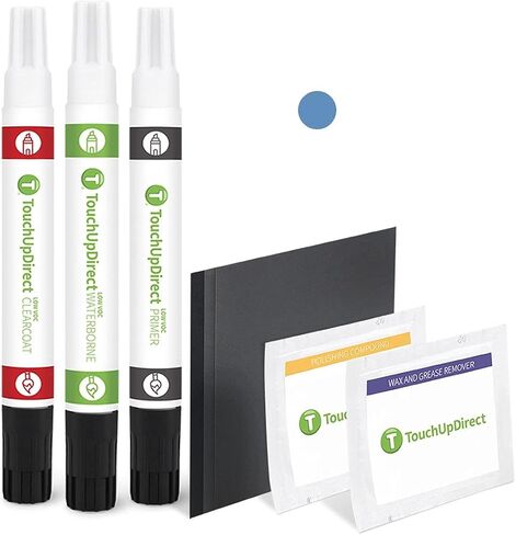 TouchUpDirect PBF/TBF Slate Blue Pearl Coat Compatible with Jeep Exact Match Touch Up Paint Brush - Essential Kit in Saudi Arabia