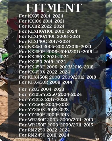 غطاء خزان الوقود الغاز الغاز للدراجة الترابية لـ YZ85 2004-2023 ، YZ125/YZ250 2004-2024 ، YZ250F 2004-2013 ، WR250F 2003-2009/2011-2013 والمزيد من دراجة حفرة الأوساخ ، الأزرق ، in Saudi Arabia