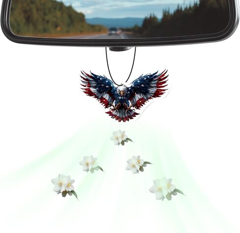 Wococn لطيف السيارة معطر هواء ، معطرات الهواء المعلقة ، حجم 3.15 × 2.2 بوصة ، إكسسوارات السيارات الفريدة ، رائحة للسيارات أو المنزل (عباد الشمس البقر C1) in Kuwait