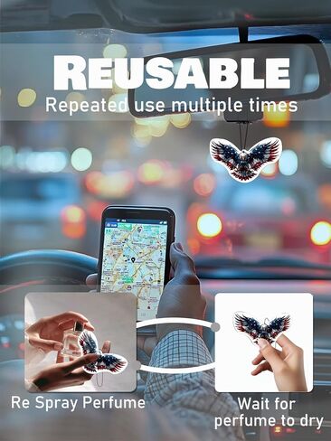 Wococn لطيف السيارة معطر هواء ، معطرات الهواء المعلقة ، حجم 3.15 × 2.2 بوصة ، إكسسوارات السيارات الفريدة ، رائحة للسيارات أو المنزل (عباد الشمس البقر C1) in Kuwait