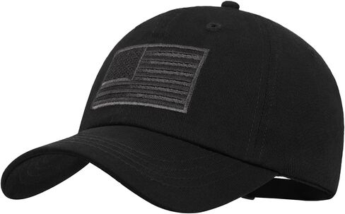 American Flag Baseball Cap - Cotton Unstructured Patriotic Hats for Men Women - Low Profile & Adjustable Fit for Daily Wear in Kuwait