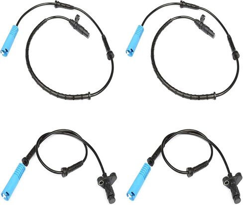 JDMSPEED New Set of 4 Front Rear Left Right ABS Wheel Speed Sensor Replacement for BMW E39 525 528 540 in Saudi Arabia