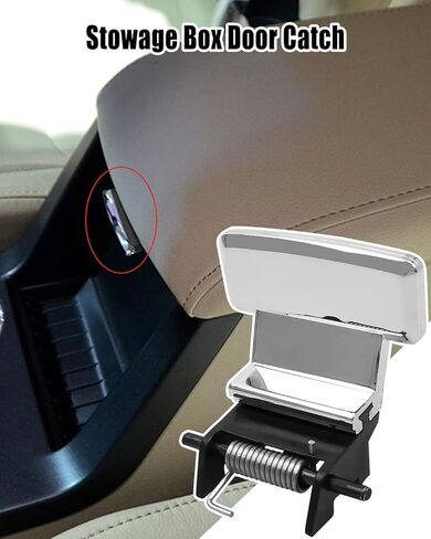 Front Center Console Lid Striker Handle Fit for Ford Flex 2009-2019 Replace FA8Z7406064AA, Center Console Latch for Stowage Box, Metal + Plastics in Saudi Arabia