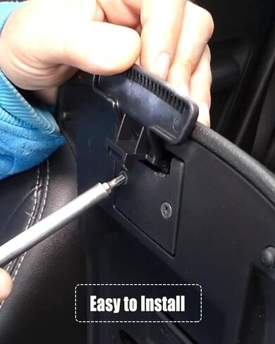 Front Center Console Lid Striker Handle Fit for Ford Flex 2009-2019 Replace FA8Z7406064AA, Center Console Latch for Stowage Box, Metal + Plastics in Saudi Arabia
