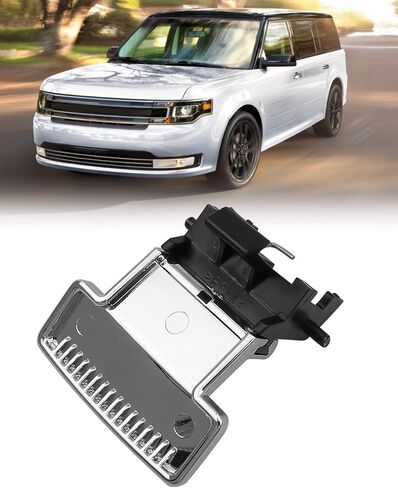 Front Center Console Lid Striker Handle Fit for Ford Flex 2009-2019 Replace FA8Z7406064AA, Center Console Latch for Stowage Box, Metal + Plastics in Saudi Arabia