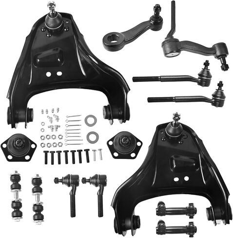 قطعتان من ذراع التحكم العلوي الأمامي ومجموعة وصلات كروية متوافقة مع 1984-2004 CHEVROLET S10 1991-2001 OLDSMOBILE BRAVADA 1998-2005 GMC JIMMY K620172 K620173 in Saudi Arabia