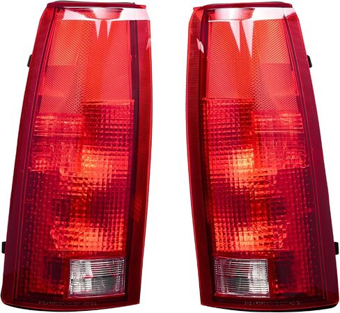 مجموعة مصباح ذيل VEVOR متوافقة مع 1988-1999 CHEVY/GMC C/K 1500 2500 3500 ، 1992-1999 CHEVY/GMC Suburban 1500/2500 ، 2pcs مصابيح الفرامل الخلفية الأيسر واليمين مع لمبات الهالوجين in Saudi Arabia