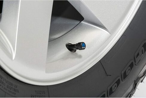 for Mopar in Black on Black Aluminum Tire Valve Stem Caps in Saudi Arabia