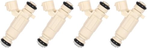 Fuel Injectors Kits,SCITOO 4 Holes OEM Fuel Injector fit for Hyundai Elantra/Santa Fe/Tiburon/Tucson,for Kia Magentis/Rondo/Optima/Soul/Spectra/Spectra5/for Sportage 35310-23600,Set of 4 in Saudi Arabia