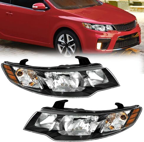 مجموعة الأمام المتوافقة مع 2010 2011 2012 2013 Kia Forte Halogen Halogen Driver in Kuwait