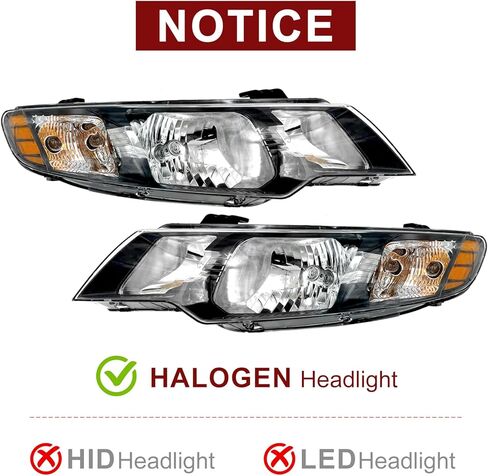 مجموعة الأمام المتوافقة مع 2010 2011 2012 2013 Kia Forte Halogen Halogen Driver in Kuwait