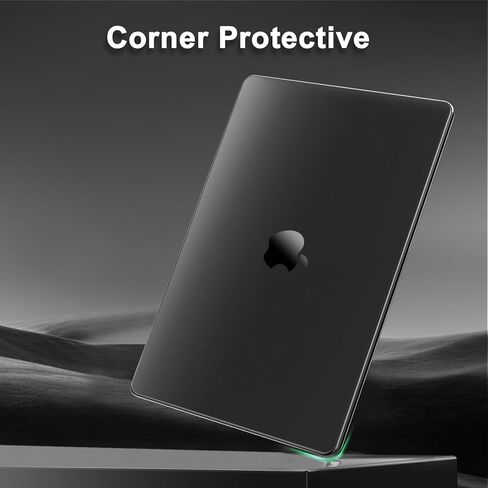 MOSISO Compatible with MacBook Air 15 inch Case 2025 2024 2023 M4 A3241 M3 A3114 M2 A2941,Ultra-Thin Natural Original Plastic Hard Shell&Matching Color Keyboard Cover&Screen Film&Pouch, Midnight Clear in Kuwait