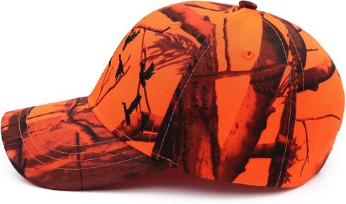 Duck Hunting Camouflage Hats Duck Takes Off Embroidery Adjustable Fishing Baseball Cap in Saudi Arabia