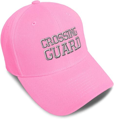 Custom Baseball Cap Crossing Guard A Therbroidery Acrylic Dad Hats for Men & Women in Kuwait