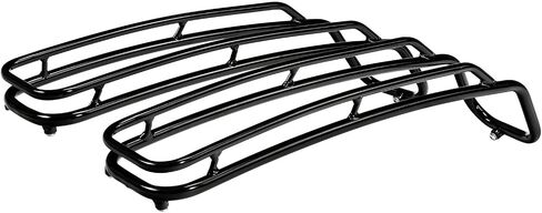 TCT-MOTORPARTS Chrome Saddlebags Lid Top Rails Trim Rack Guard Support Fit for Harley Touring Road King Street Electra Road Glide Ultra-Classic 2014-2024 in Saudi Arabia