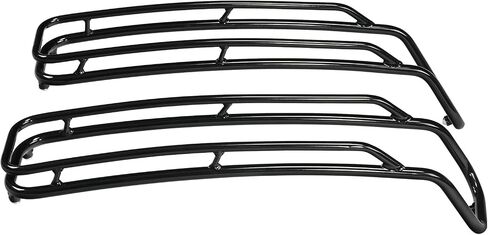 TCT-MOTORPARTS Chrome Saddlebags Lid Top Rails Trim Rack Guard Support Fit for Harley Touring Road King Street Electra Road Glide Ultra-Classic 2014-2024 in Saudi Arabia
