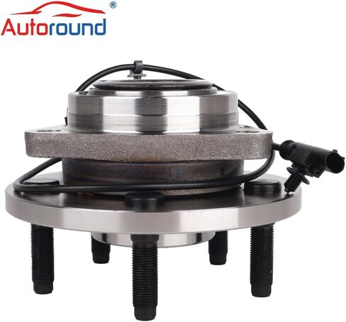 Autoround 513229 محامل العجلات الأمامية وتجميع المحور متوافق مع دودج داكوتا 2005-2010 ، رام داكوتا 2011 ، ميتسوبيشي رايدر 2006-2008 ، 5-lug w/abs in Saudi Arabia