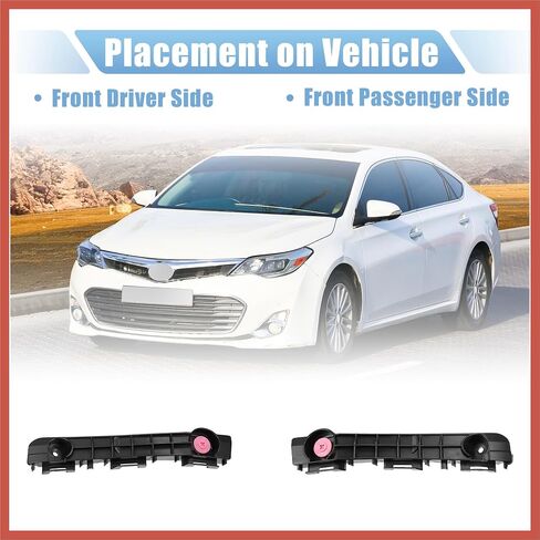 ACROPIX 1 Pair Front Bumper Mounting Support Bracket for Toyota Avalon 2013-2018 5214507030 5214607030 Left and Right Side Car Parts in Saudi Arabia