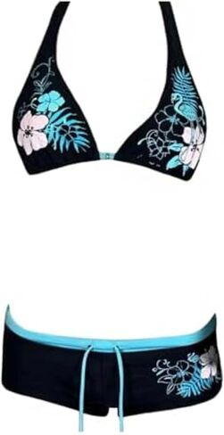 2 Piece Womens Bikini Set Y2k Halter Summer Tops Sexy Swimsuit Beach Sets Going Out Outfits 2025 Vacation Party in Saudi Arabia